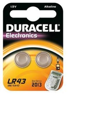 Duracell 52581 Duracell LR43 Alkali 1.5V Nicht wiederaufladbare Batterie