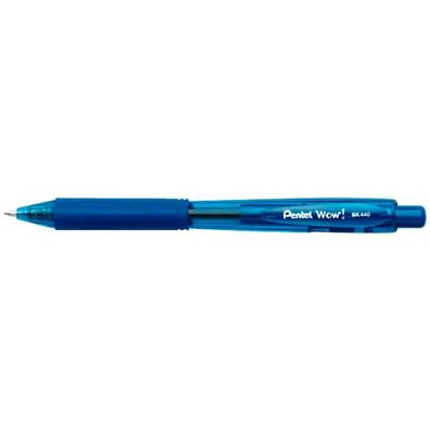 12x Pentel BK440-C Kugelschreiber BK440 blau Schreibfarbe blau