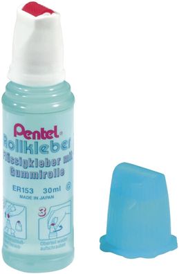 Pentel® ER153-GS Rollkleber Roll'n Glue, ohne Lösungsmittel, nachfüllbar, 30g