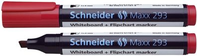 Schneider SN129302 Board-Marker Maxx nachfüllbar 2 + 5 mm rot
