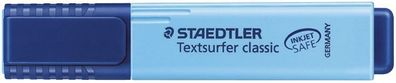 Staedtler® 364-3 Textmarker Textsurfer® classic, nachfüllbar, blau