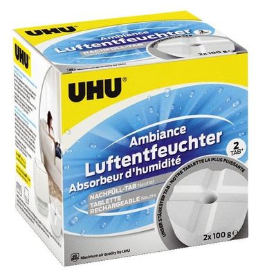 UHU® 50505 Luftentfeuchter 2x 100g neutral