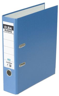 Elba 100022612 Ordner rado brillant - Acrylat/ Papier, A4, 80 mm, blau