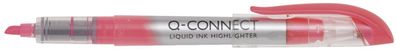 Q-Connect® KF00398 Textmarker Liquid Ink, ca. 1 - 4 mm, pink