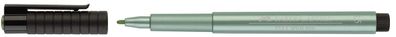 Faber-Castell 167394 Tuschestift PITT® ARTIST PEN - 1,5 mm, grün-metallic