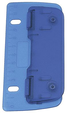 Wedo 67803 Taschenlocher für 8 cm Lochung ice-blau Kunststoff(T)