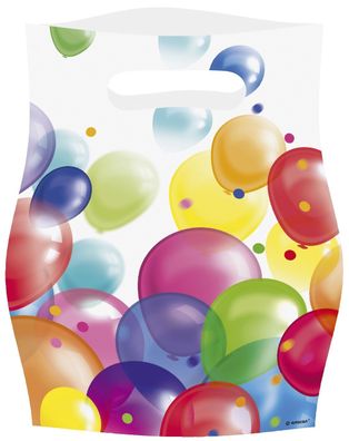 amscan 9900326 Partytüte Balloon - 8 Stück