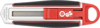 WEDO® 78 830 Cutter Safety Long Blade - 19 m, schwarz/ rot, automatisch