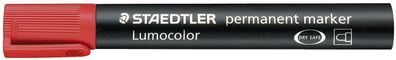 Staedtler® 352-2 Permanentmarker Lumocolor® nachfüllbar rot(S)