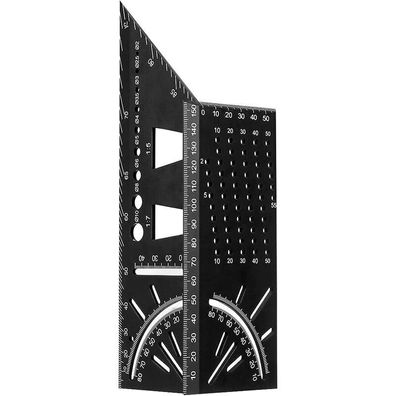 3D-Zimmermannswinkel, Aluminiumlegierung, 45-90-Grad-Gehrung, Holzbearbeitung