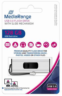 MediaRange MR918 USB Speicherstick 3.0 - 128 GB