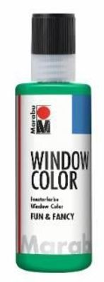 Marabu 0406 04 067 Window Color fun&fancy, Saftgrün 067, 80 ml