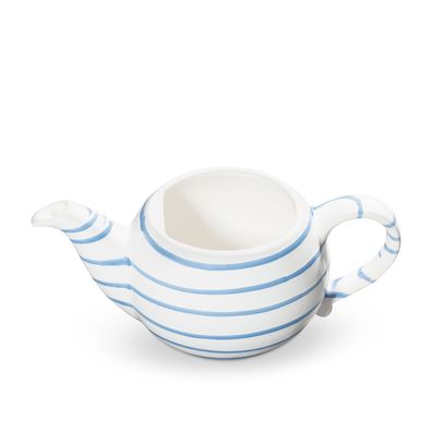 Gmundner Keramik Blaugeflammt, Unterteil Teekanne 0,5 Liter