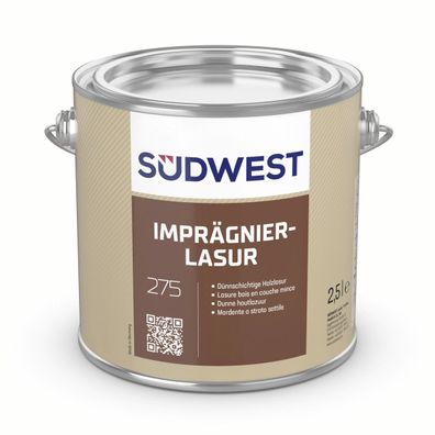 Südwest Imprägnier-Lasur 2,5 Liter