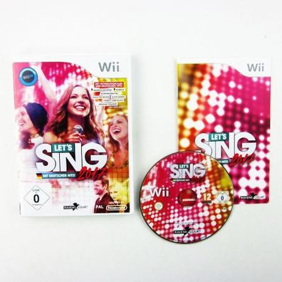 Wii Spiel Lets / Let`s Sing 2017 - mit Deutschen Hits ohne Micros