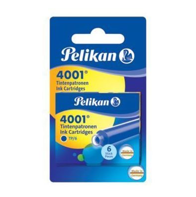Pelikan® 330795 Tintenpatrone 4001® TP/6 königsblau 2 x 6 Stück Blister(T)