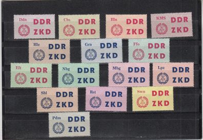 DDR Dienst ZKD 1-15 * *