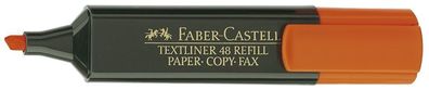 FABER-CASTELL 154815 Textmarker Textliner 48 REFILL orange