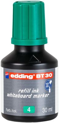 Edding 4-BT30004 BT 30 Nachfülltusche - für Boardmarker, 30 ml, grün