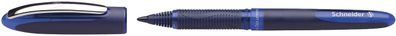 Schneider SN183003 Tintenroller One Business - 0,6 mm, blau (dokumentenecht)
