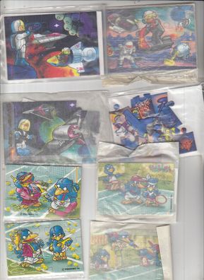 4 Puzzel Serien mit Beipackzettel