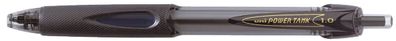uni-ball® 141399 Kugelschreiber POWER TANK 0,4 mm schwarz (dokumentenecht)(S)
