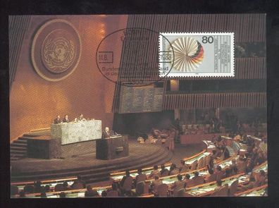10. J. BRD in den Vereinten Nationen II Maxik.1983