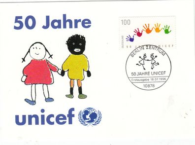 UNICEF 50. J. Maxik. BRD 1996