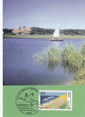 Vorp. Boddenlandschaft D. National + Naturparks Maxik. BRD 1996