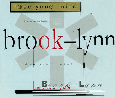 Maxi CD Cover Brook Lynn - Free Your Mind