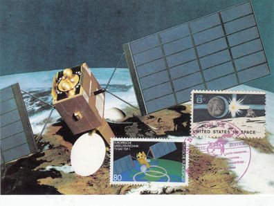 Satelittentechnik mit der USA Maxik. BRD 1986