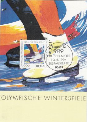 Olympische Winterspiele Maxik. BRD 1994