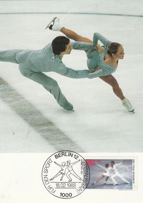 Eiskunstlauf Maxik. Berlin 1988
