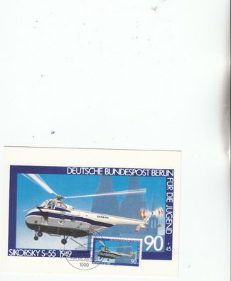 Sikorsky S-55 1949 Maxik. Berlin 1980