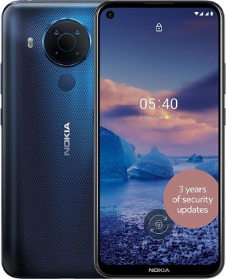 Nokia 5.4 64GB Dual-SIM Polar Night - Sehr Guter Zustand ohne Vertrag DE Händler