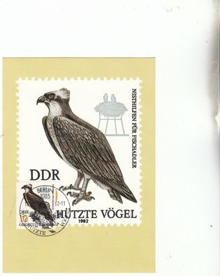 Fischadler Maxik. DDR von 1982