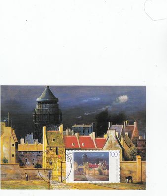 Der Wasserturm in Bremen D. Malerei d. 20 Jahrh. Raziwill Maxik. BRD 1995