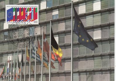 Europäisches Parlament Direktwahl Maxik. BRD 1989
