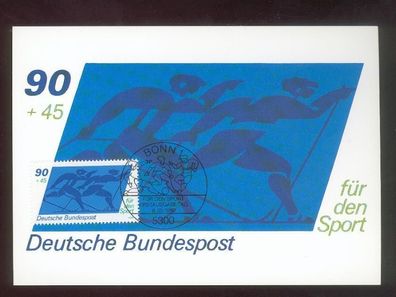Ski Langlauf Für den Sport 1980 Maxik. BRD