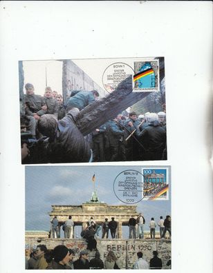 Jahrestag der Maueröffnung 2 Maxik. BRD 1990