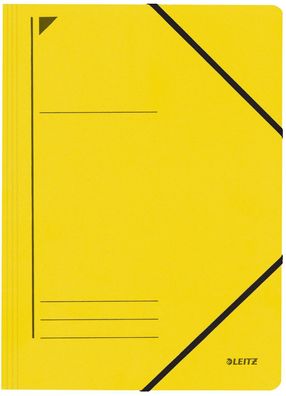 Leitz 3980-00-15 Eckspanner A4 250 Blatt Pendarec-Karton (RC) gelb(T)
