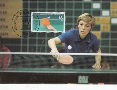 Tischtennis Maxik. Berlin 1985