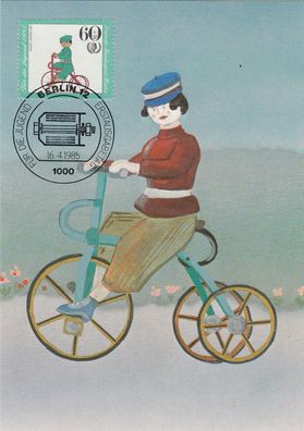 Kinder Dreirad von 1885 Maxik. Berlin Nr. 736