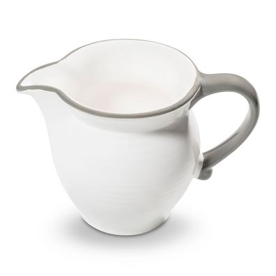 Gmundner Keramik Grauer Rand, Milchgießer Cup 0,3 Liter