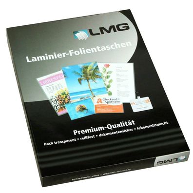 LMG LMGBA-125 Laminierfolien glänzend für Ausweisformat