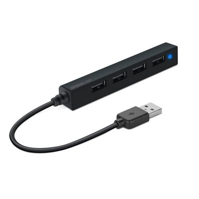 speedlink SL-140000-BK USB 2.0 Hub SNAPPY SLIM