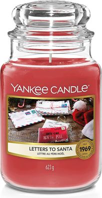 Yankee Candle Letters TO SANTA LARGE JAR 623G