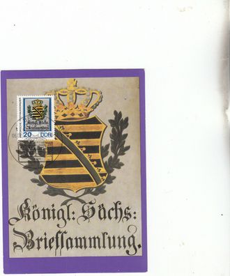 Sächsische Briefsammlung Maxik. DDR von 1989