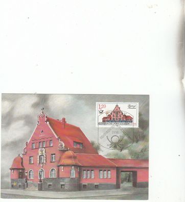 Postamt KirschauMaxik. DDR von 1988