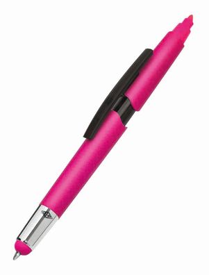 WEDO® 521530 Eingabestift Touchpen - Kugelschreiber mit Textmarkerfunktion, sortiert